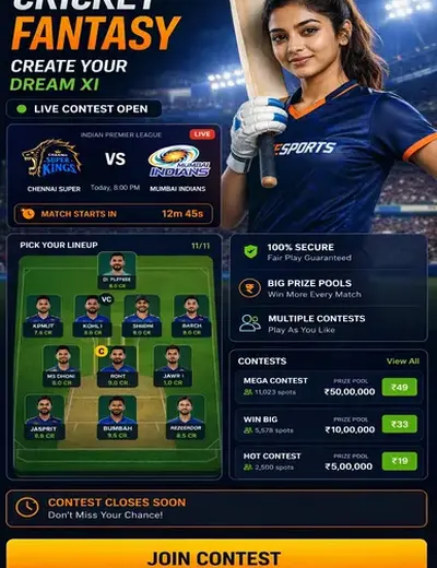 123rummygame (123 rummy game) fantasy cricket & matchday visual 3